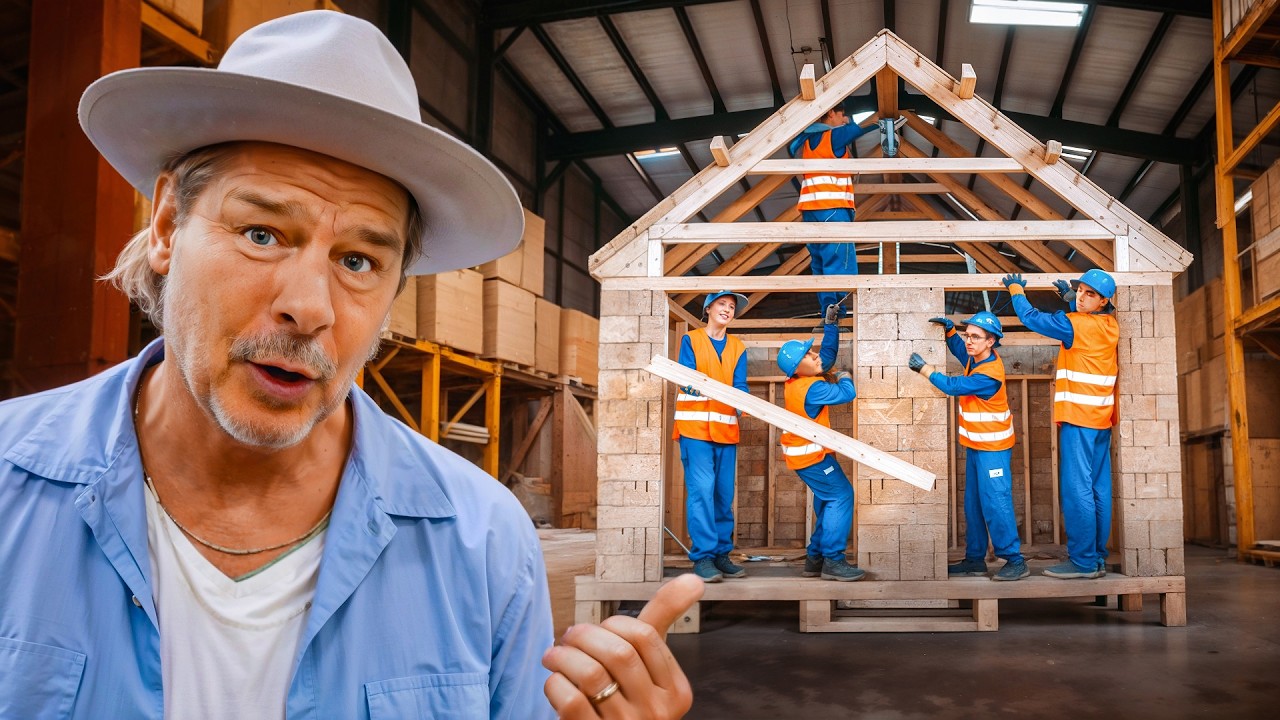Teenagers Race To Build Tiny Home In 48 Hours (ft. Ty Pennington)
