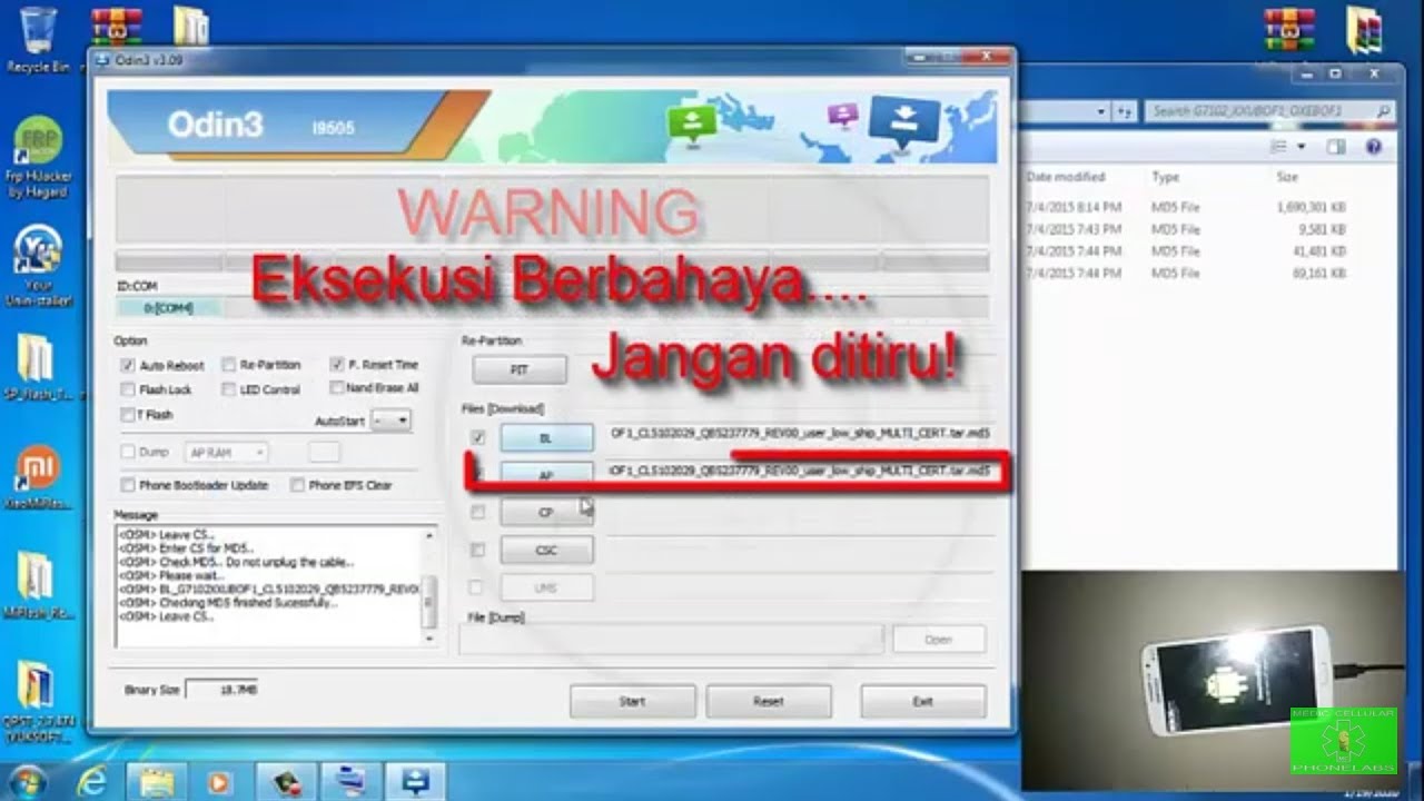 SAMSUNG G7102 FLASH 4FILE