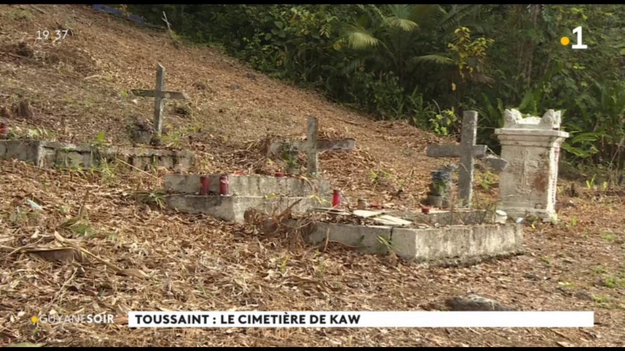 Toussaint : le cimetière de Kaw