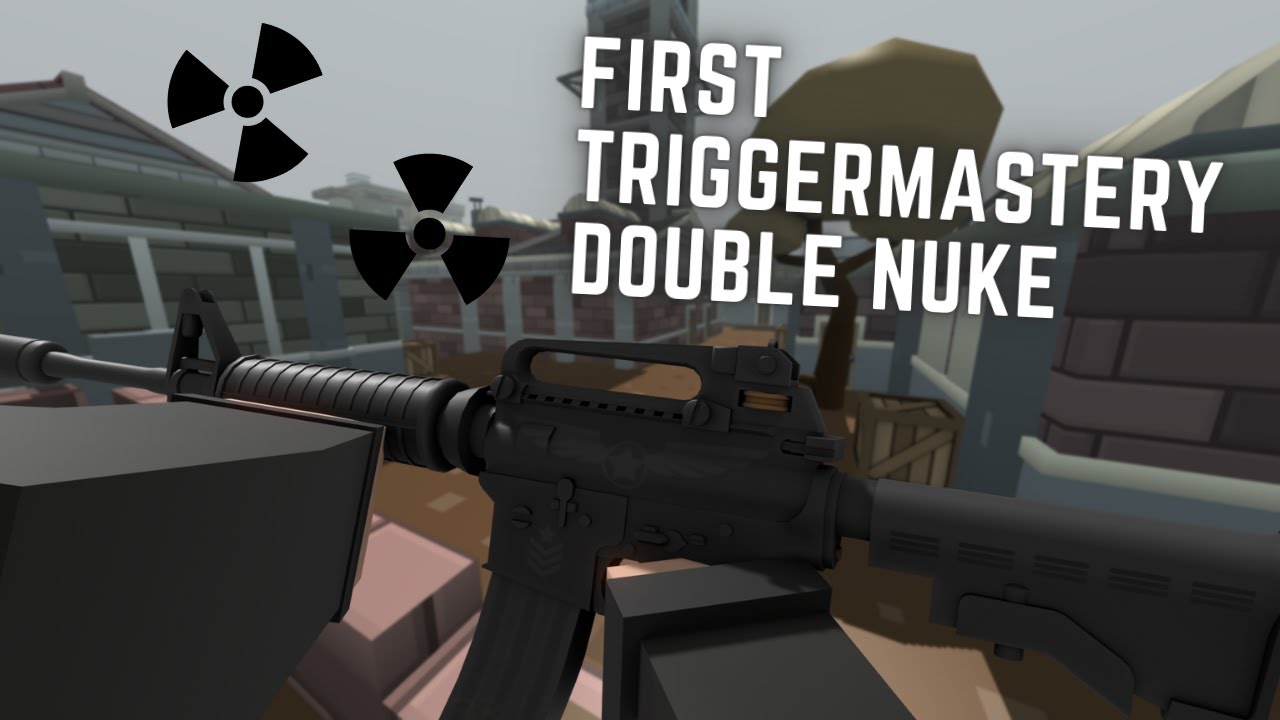 GETTING TRIGGERMASTERY AND DOUBLE NUKING WITH IT | Krunker.io