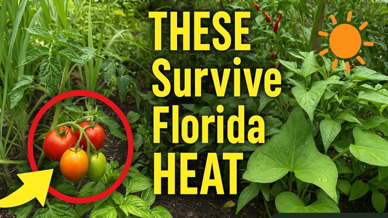 5 Florida Summer Plants That Thrive in HEAT (Gardening Tips)