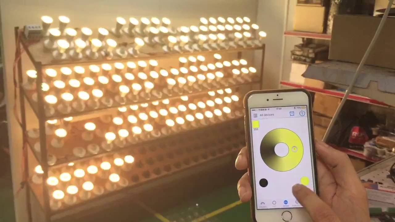 New Technology, The World's First Smart Bluetooth Mesh Linked Color Changing LED Light Bulb 2