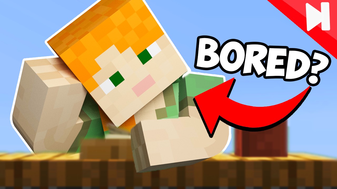 Minecraft: чем заняться, когда скучно!