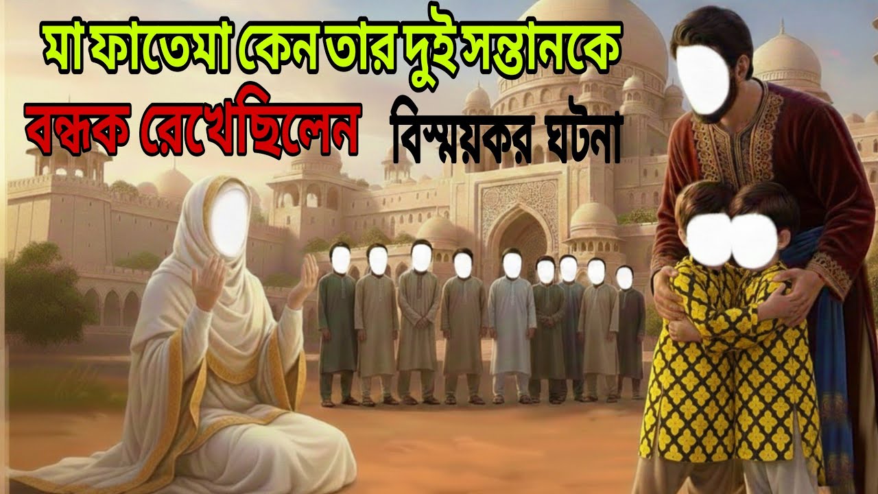 মা ফাতেমা কেন তার কলিজার টুকরো দুই সন্তানকে বন্ধক রেখেছিলেন? হৃদয়স্পর্শী ঘটনা!New islamic story 2026