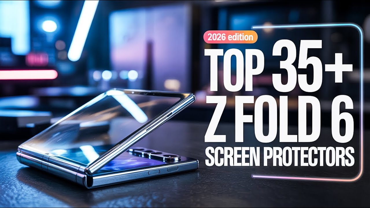 Топ-35+ лучших защитных пленок для экрана Galaxy Z Fold 6 2026 года! ✅