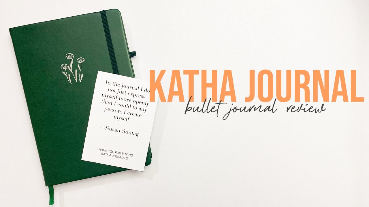 Katha Journal Review| Is it worth it? l 160gsm dotted journal | Unboxing + Pen & paint test