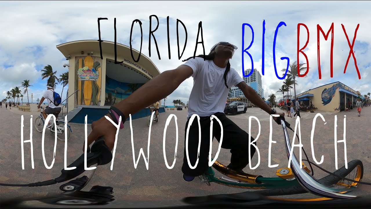 BMX Cruising: Big Ripper HD Hollywood Beach Florida (FULL VIDEO)