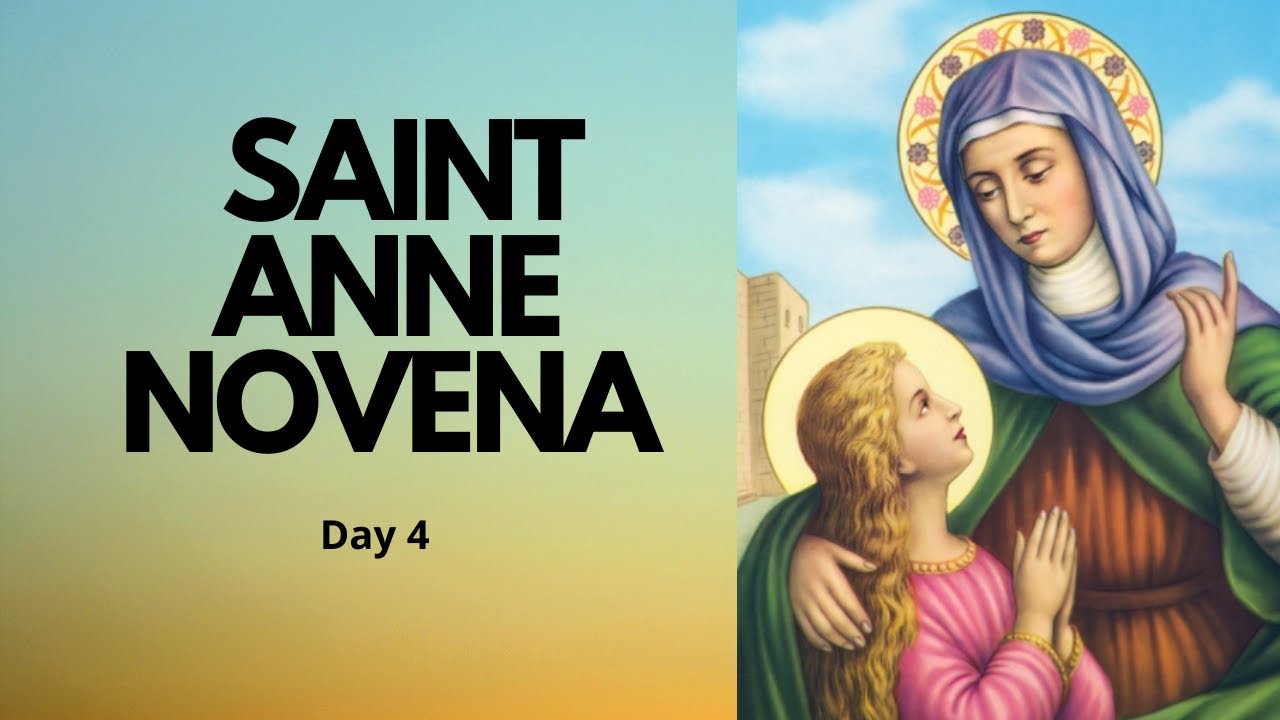 Day 4 - SAINT ANNE NOVENA PRAYER | Catholic Novena