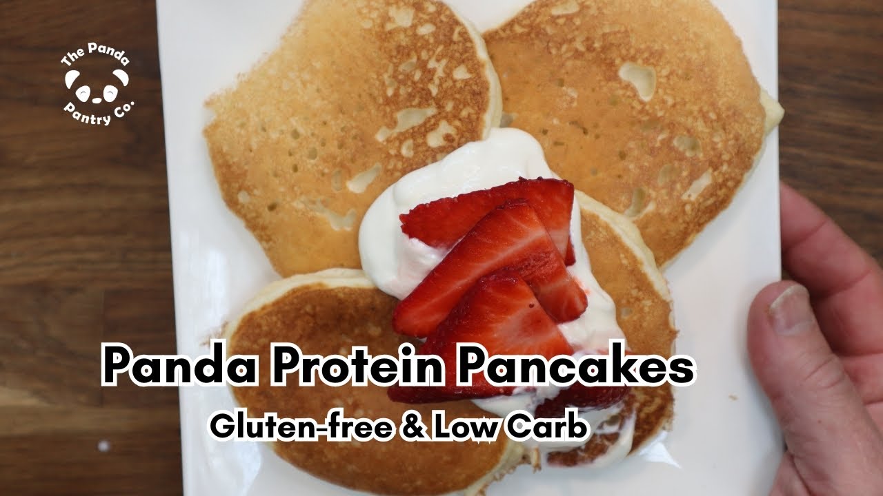 Panda Flour® Protein Pancakes – Fluffy, Low-Carb & Packed with 25g Protein!