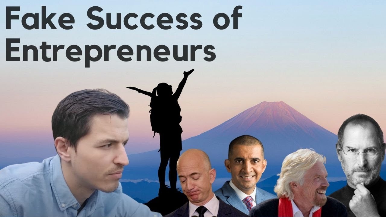 Fake success of entrepreneurs - Does money buy happiness?