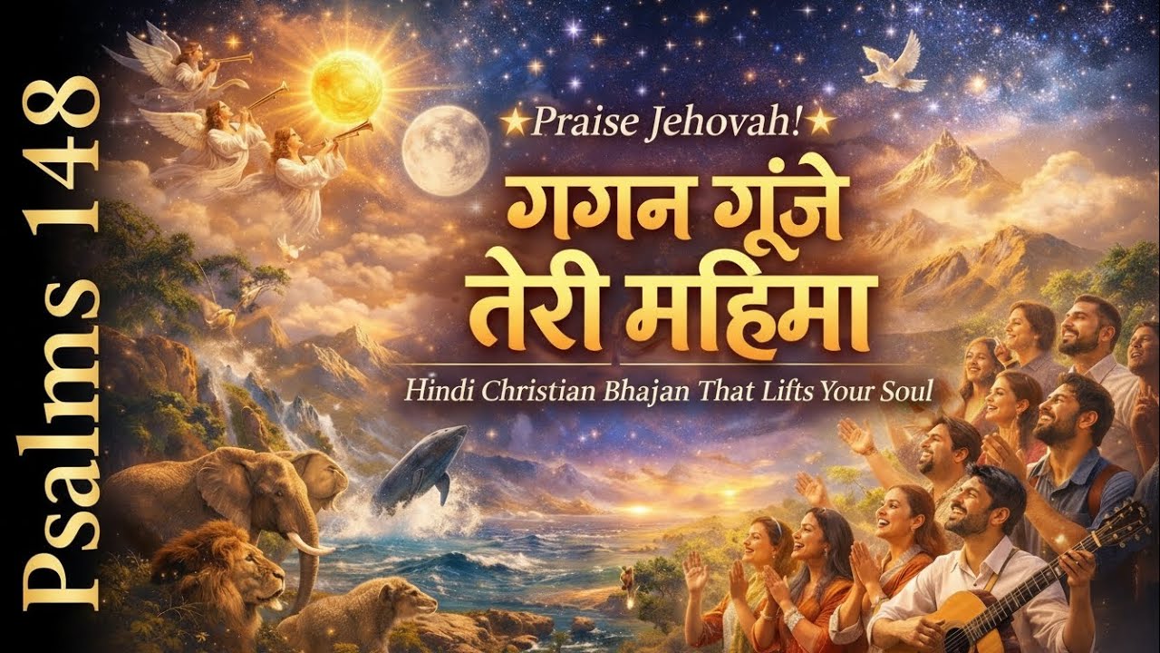 Gagan guje Teri Mahima | Psalms 148:1-14 Indian Classical Christian Bhajan | 2026