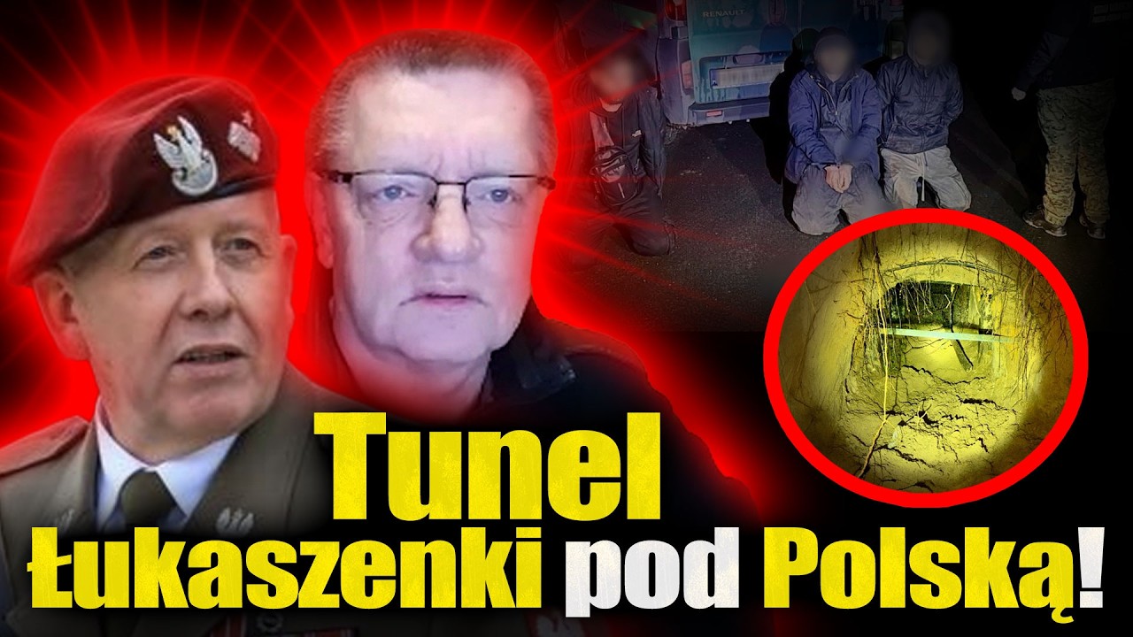 Tunel Łukaszenki pod polską granicą! Gen. Grzegorz GRODZKI, płk Piotr WR0ŃSKI, Ilona 4RTE
