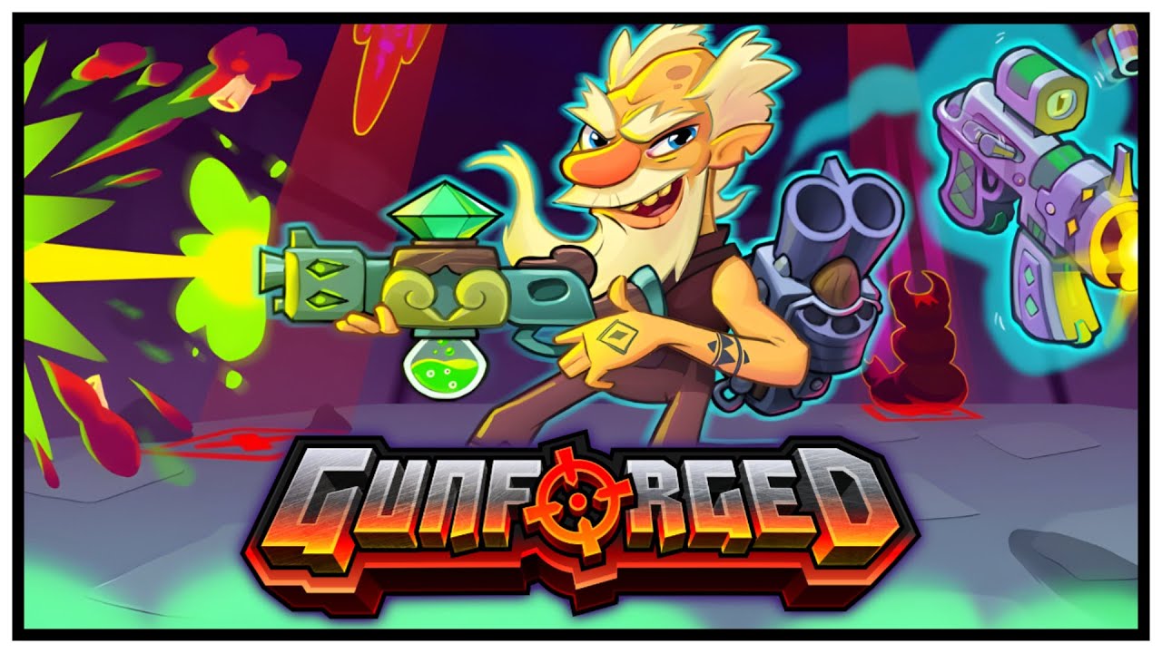 Gunforged Trailer | Goofy Indie Roguelite Shooter