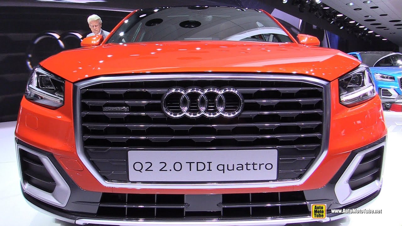 2017 Audi Q2 TDI Quattro - Exterior and Interior Walkaround - Debut at 2016 Geneva Motor Show