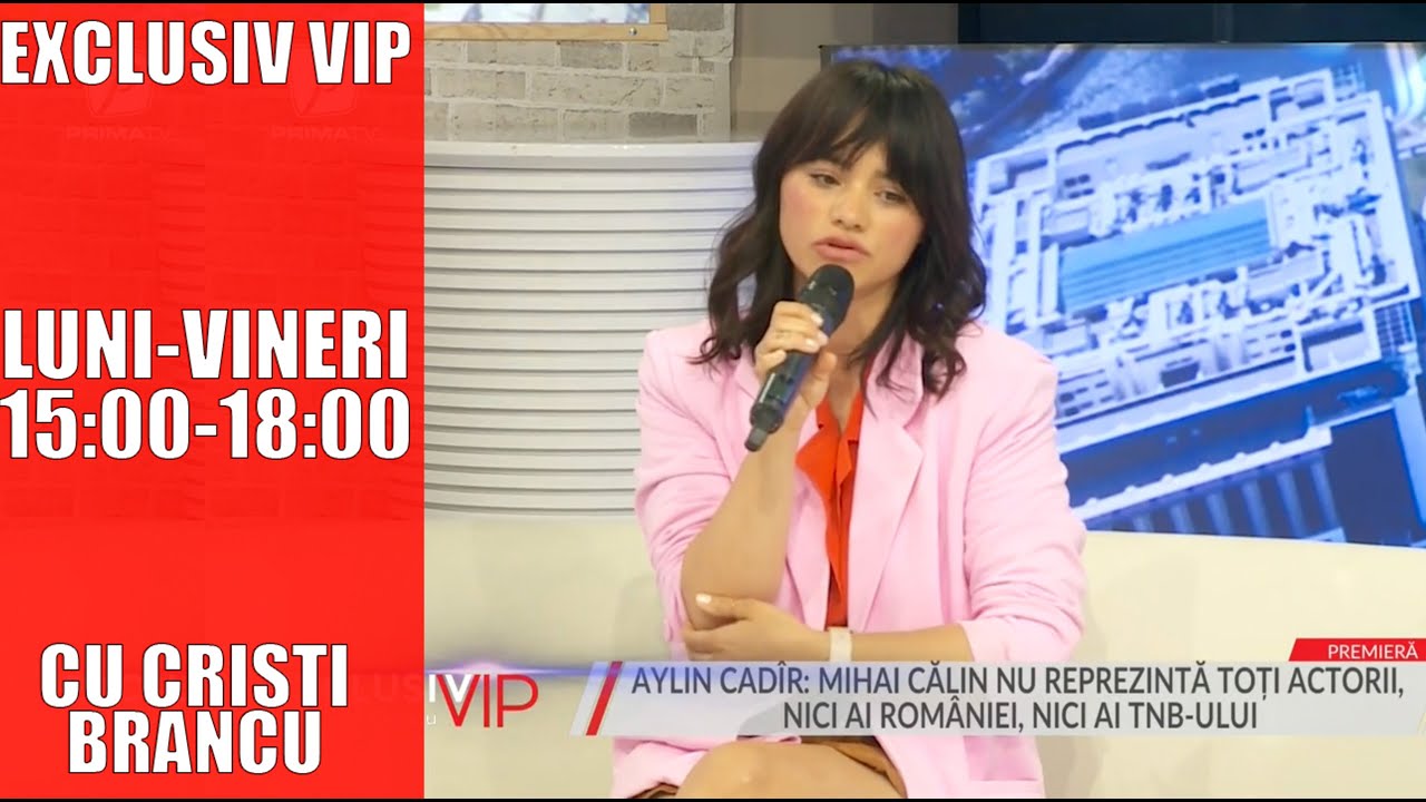 AYLIN CADÎR, DESPRE DECLARAȚIILE FĂCUTE DE MIHAI CĂLIN: „NU SUNT DE ACORD CU PĂREREA LUI”