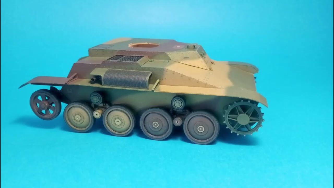 Polski lekki czołg prototypowy 4TP Sklej Model