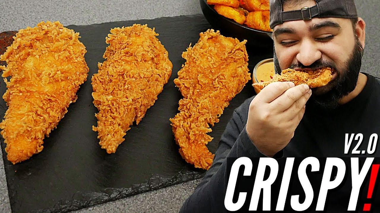 EXTRA CRISPY CHICKEN TENDERS | WITH FRIES & SAUCE