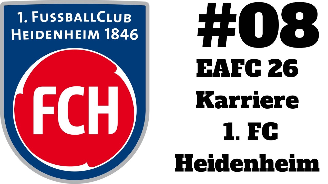EAFC 26 Heidenheim Karriere #08: Endlich der Champions League Sieg?