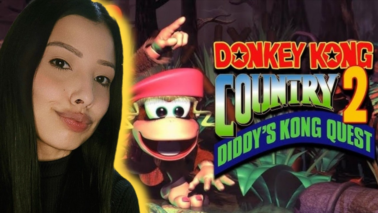 🔴PRIMEIRA VEZ EM DONKEY KONG COUNTRY 2 DIDDY'S KONG QUEST LEGENDADO