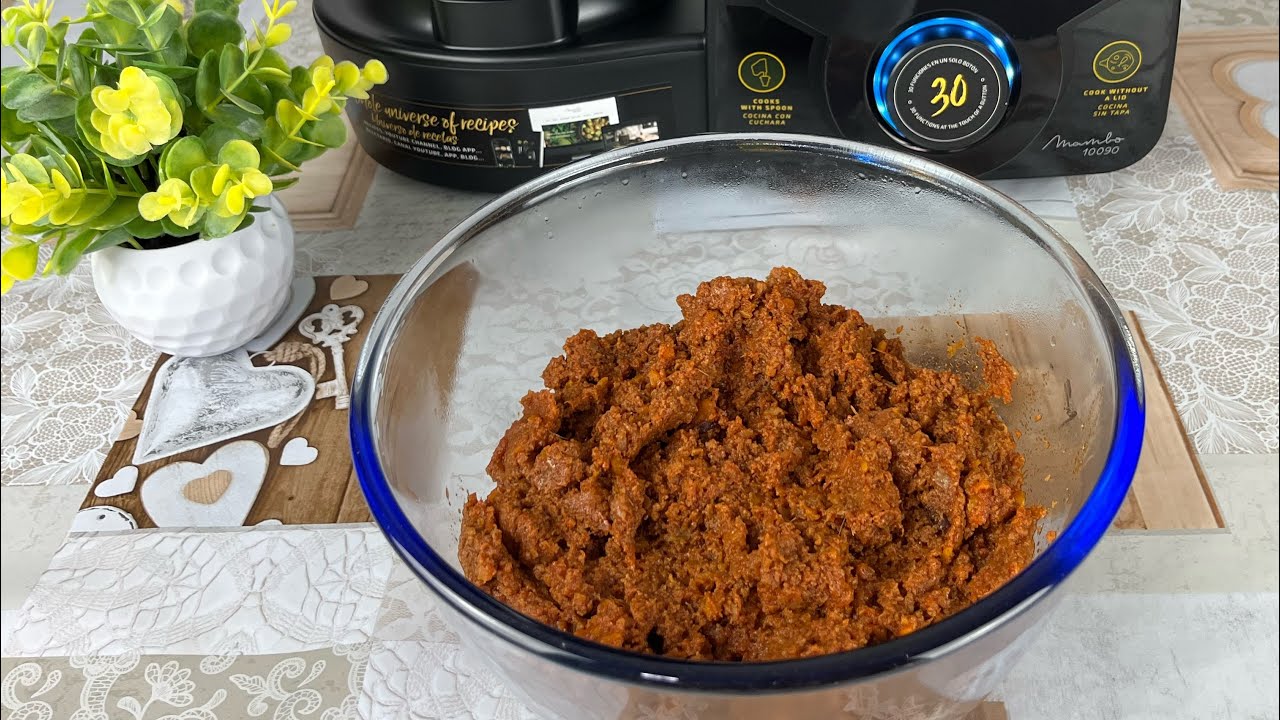 Sugo al ragù facilissimo da fare - ricetta con il Mambo della Cecotec