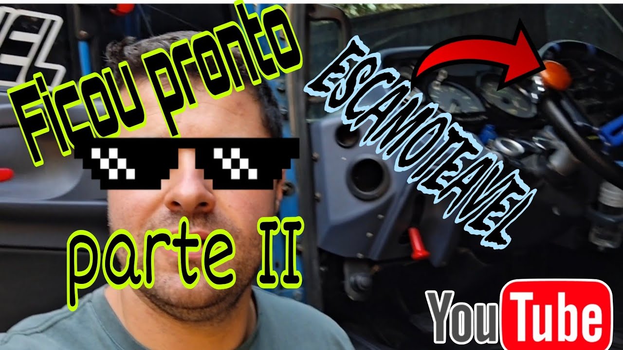 FINALIZANDO VOLANTE ESCAMOTEAVEL parte 2 MB 1620 #575