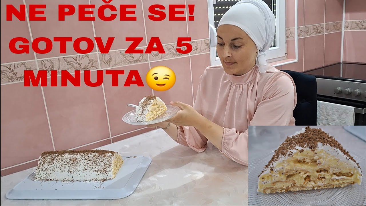 💥LEDENI BRIJEG💥NE PEČE SE‼️GOTOV ZA 5 MINUTA‼️BRZO I JEDNOSTAVNO👌💯