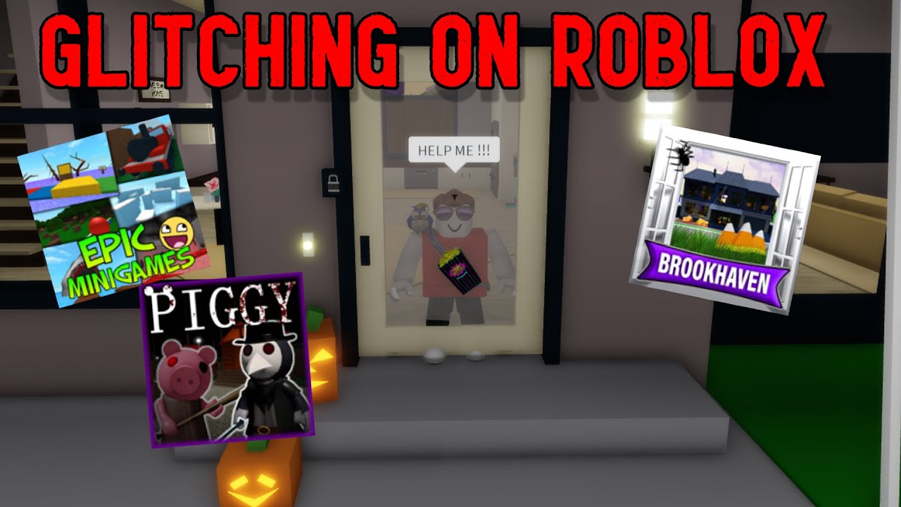 Glitching On ROBLOX POPULAR GAME 2 ( Piggy , Brookhaven RP , Epic minigames)
