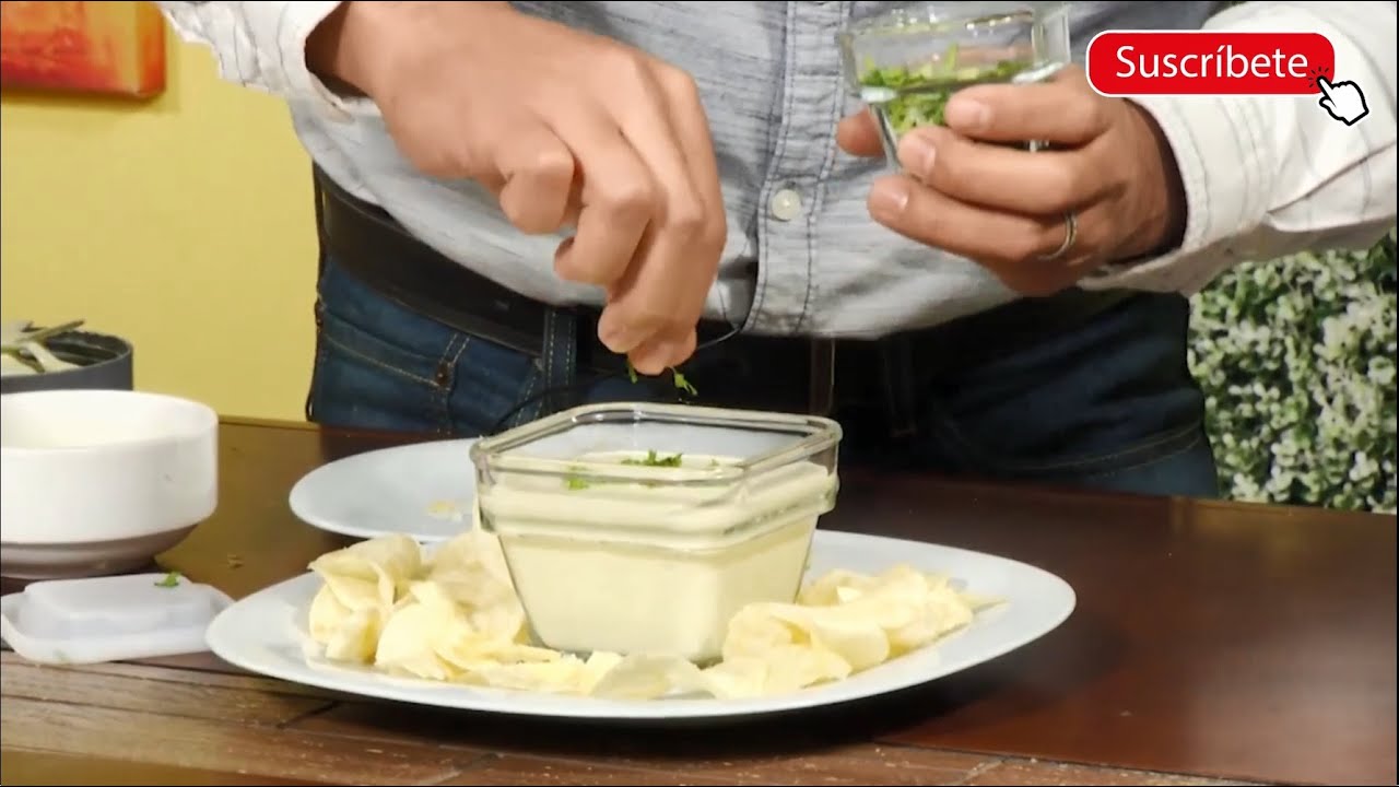 Como preparar un Dip a base de Jalapeño, queso crema y crema acida? Mi experiencia Televisa 1 de 4