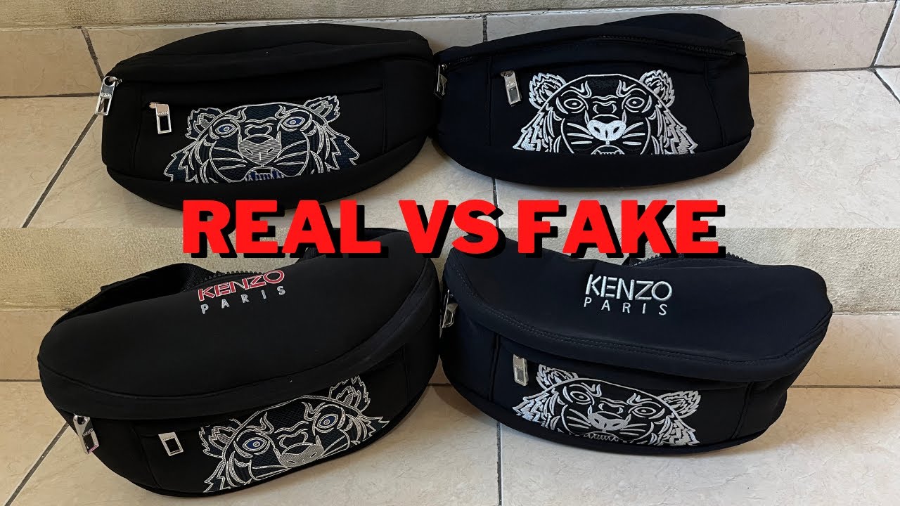 CARA MEMBEDAKAN TAS KENZO BUMBAG ORIGINAL VS REPLICA / KW DI ONLINE SHOP