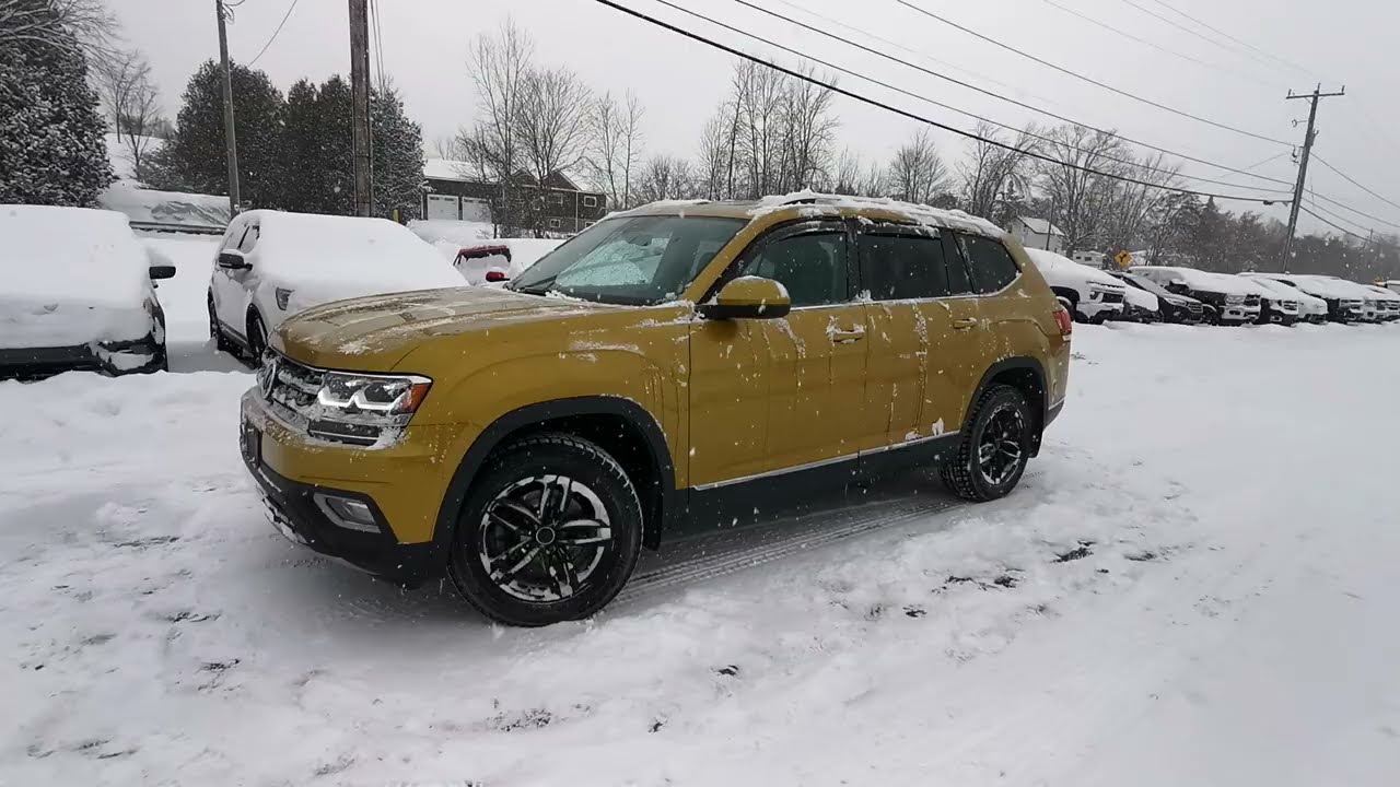 2018 VOLKSWAGEN ATLAS 164KM CERTIFIED PATTERSON AUTO
