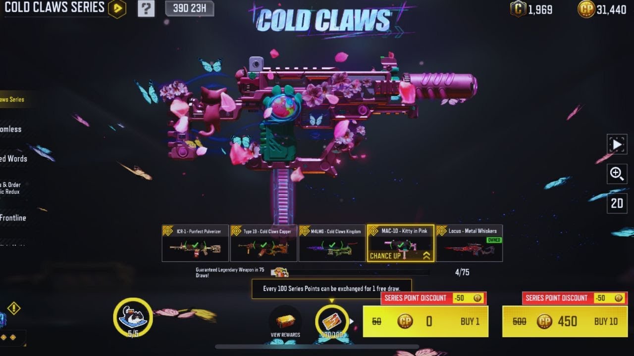 Buying Full Cold Claw Armory Legendary COD Mobile | All Legendary review #codm #codmobile