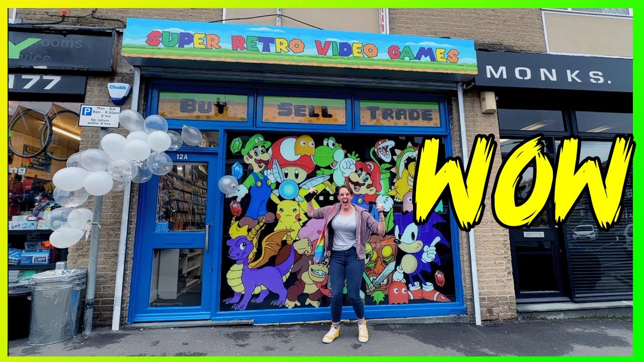 GRAND OPENING: Super Retro Video Games *STUNNING*