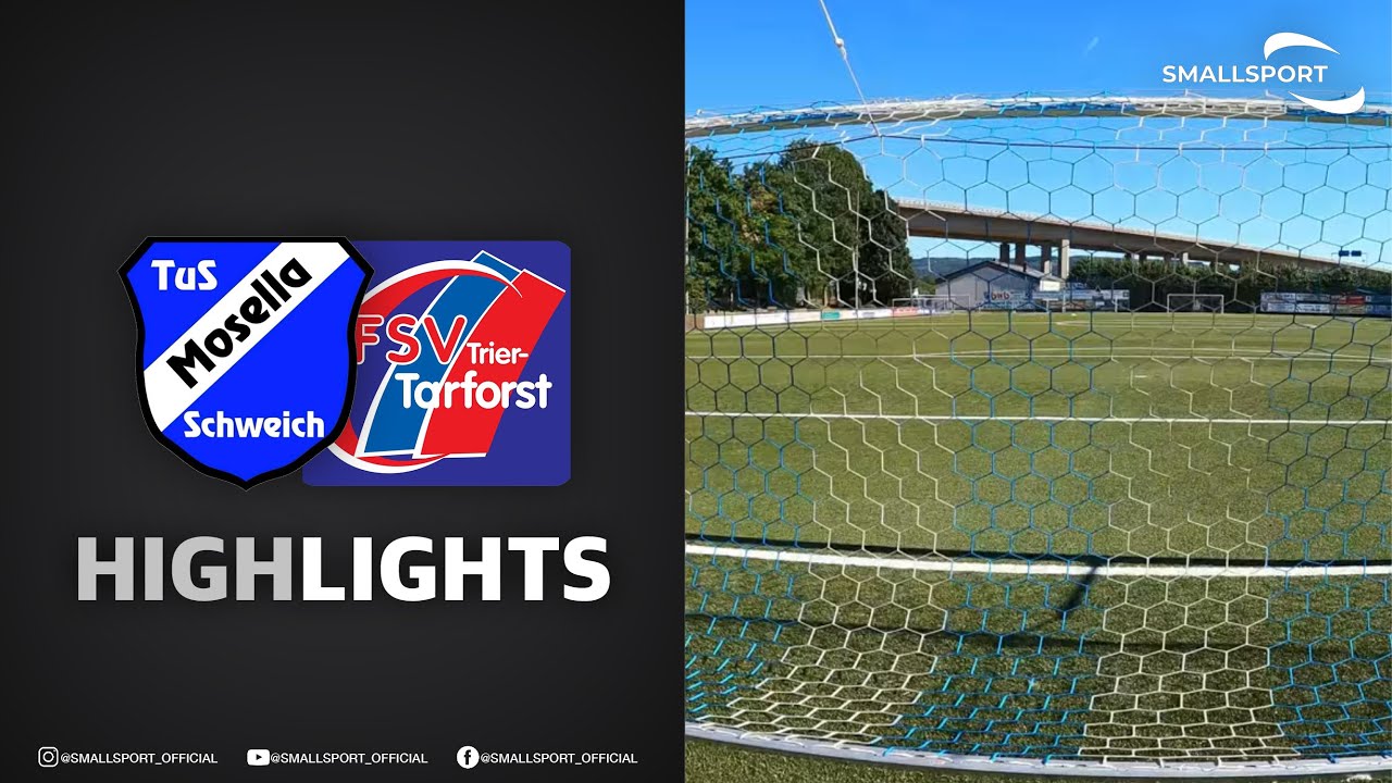 TuS Mosella Schweich vs. FSV Trier-Tarforst - Stadionvlog ⚽️ I Smallsport