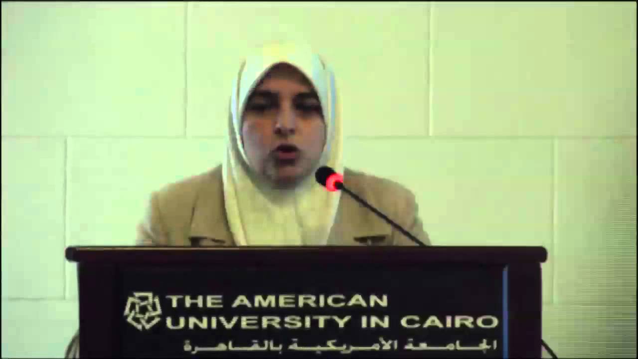 Learning from Cairo: presentation by Heba Raouf Ezzat: Panel 2