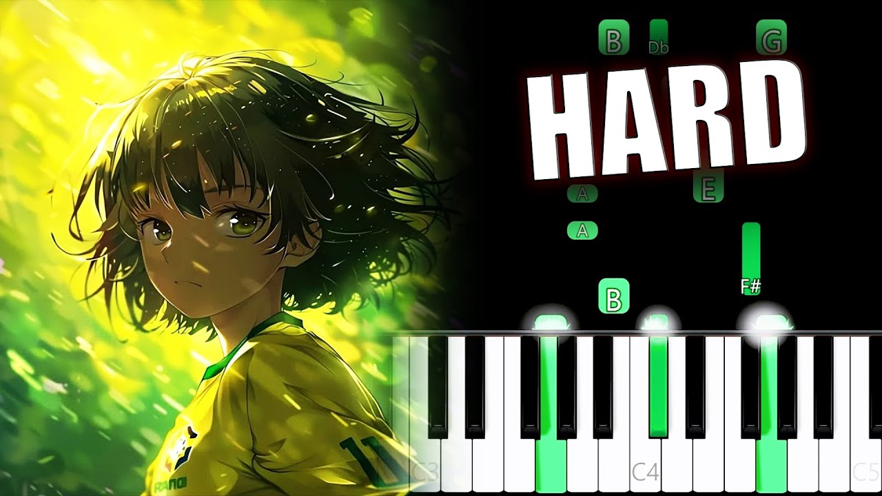 PASSO BEM SOLTO SLOWED ▶ HARD Piano Tutorial