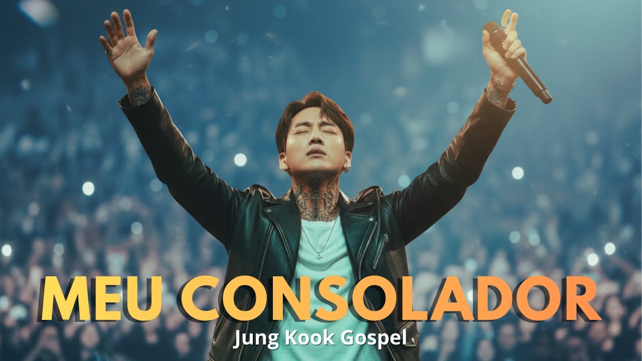 MEU CONSOLADOR | JUNG KOOK GOSPEL (Letra Oficial) Música Gospel | Música Evangélica