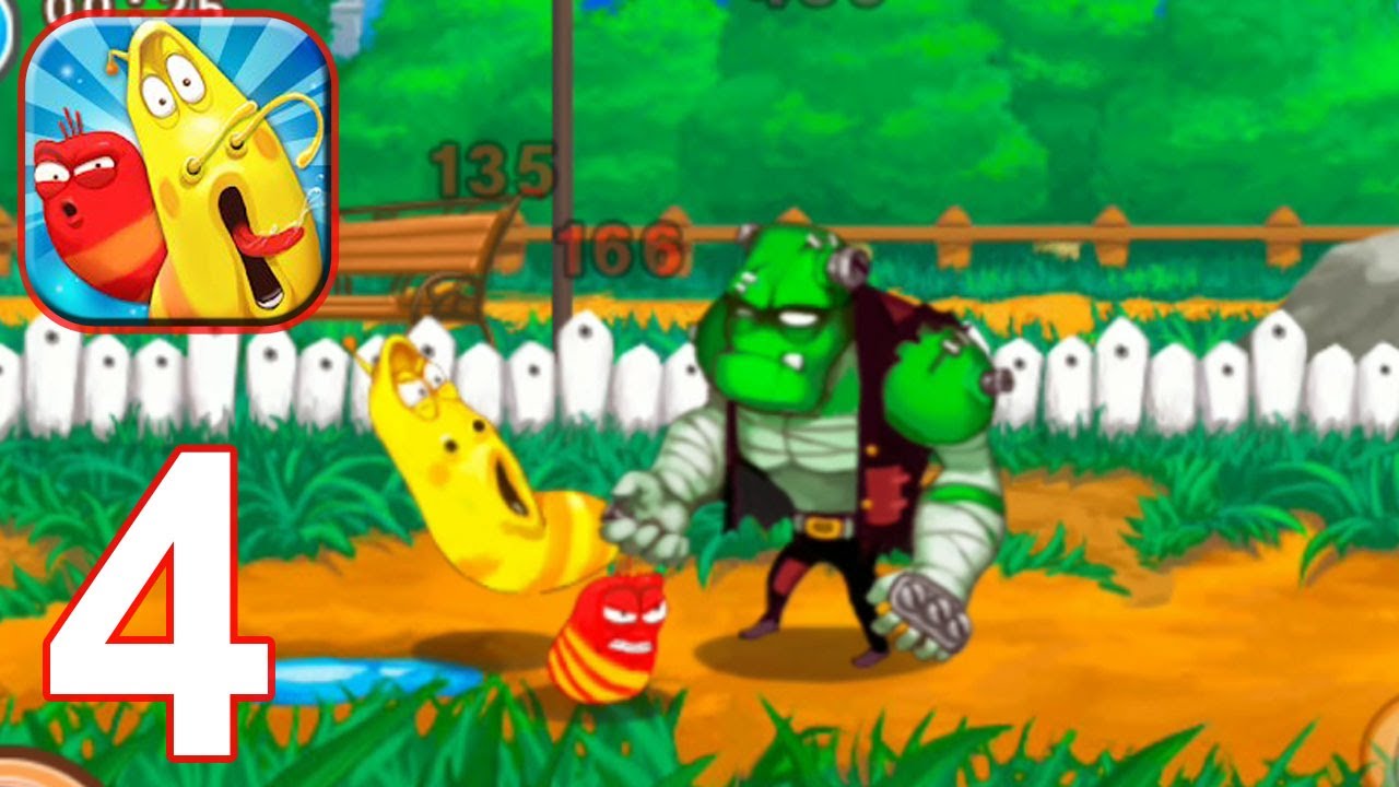 Larva Heroes Lavengers: Gameplay Walkthrough Part 4