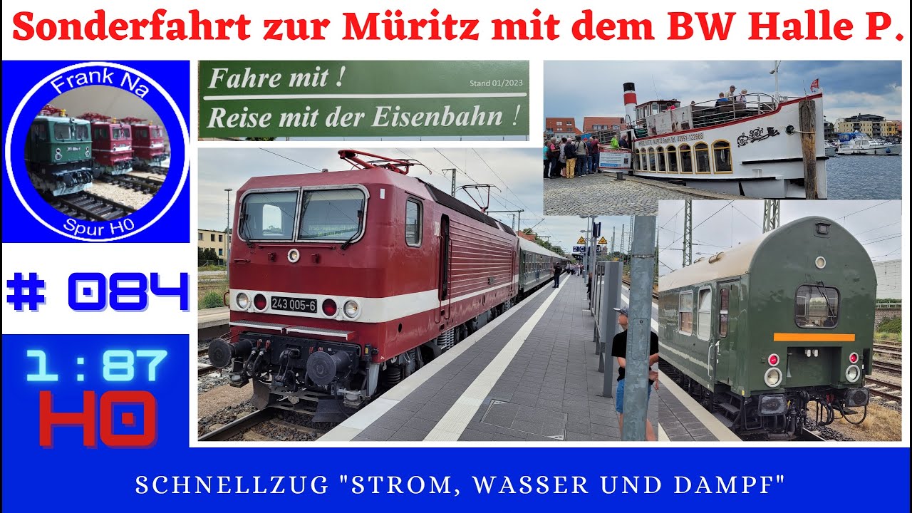 Traditionszug BW Halle P. Sonderfahhrt zur Müritz