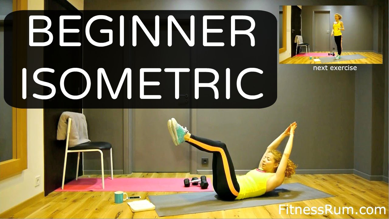 RU51-2 Isometric Workout With Short Intervals for Beginners 21 Minute Total Body Workout Level 2