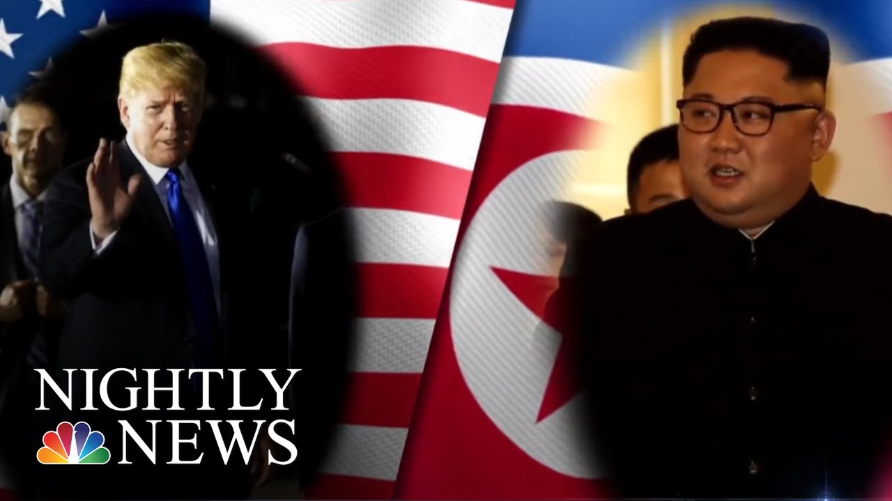 President Donald Trump Arrives In Singapore For Historic Summit With Kim Jung Un | NBC Nightly News