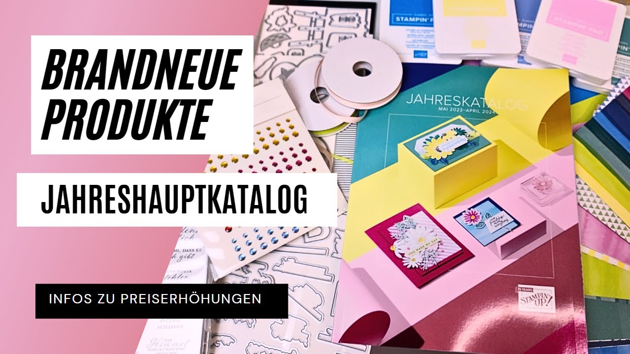 Meine Vororder aus dem neuen Jahreshauptkatalog 2023 / Stampin´Up! Pre Order