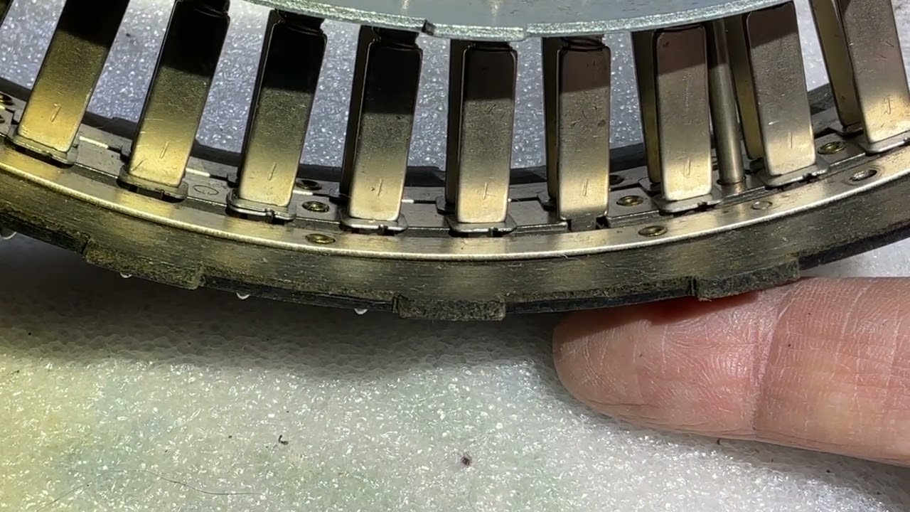 Rock-Ola 1454 Selector lever repair, part 2