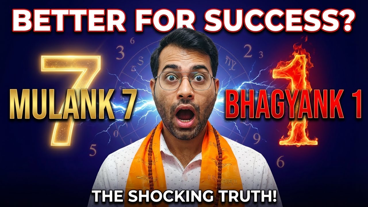 Is Mulank7 REALLY Better Than Bhagyank1 for Numerology?