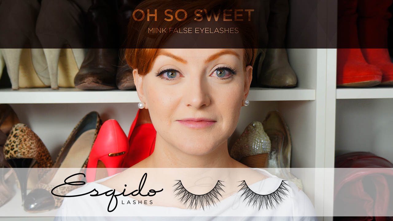 Nepwimpers aanbrengen met Esqido mink lashes - Make-up voor de feestdagen