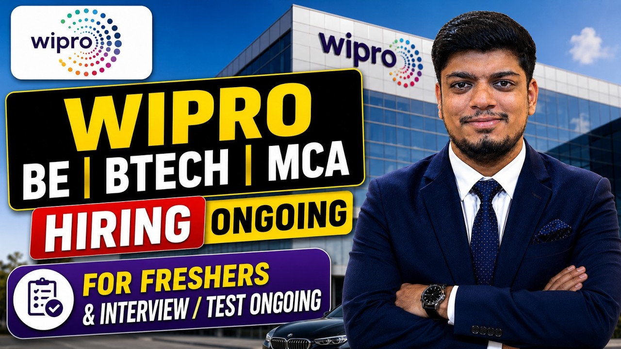 🔥 Крупнейшее обновление Wipro | Wipro наконец-то нанимает стажеров | BE/BTECH/MCA | Тестирование/...