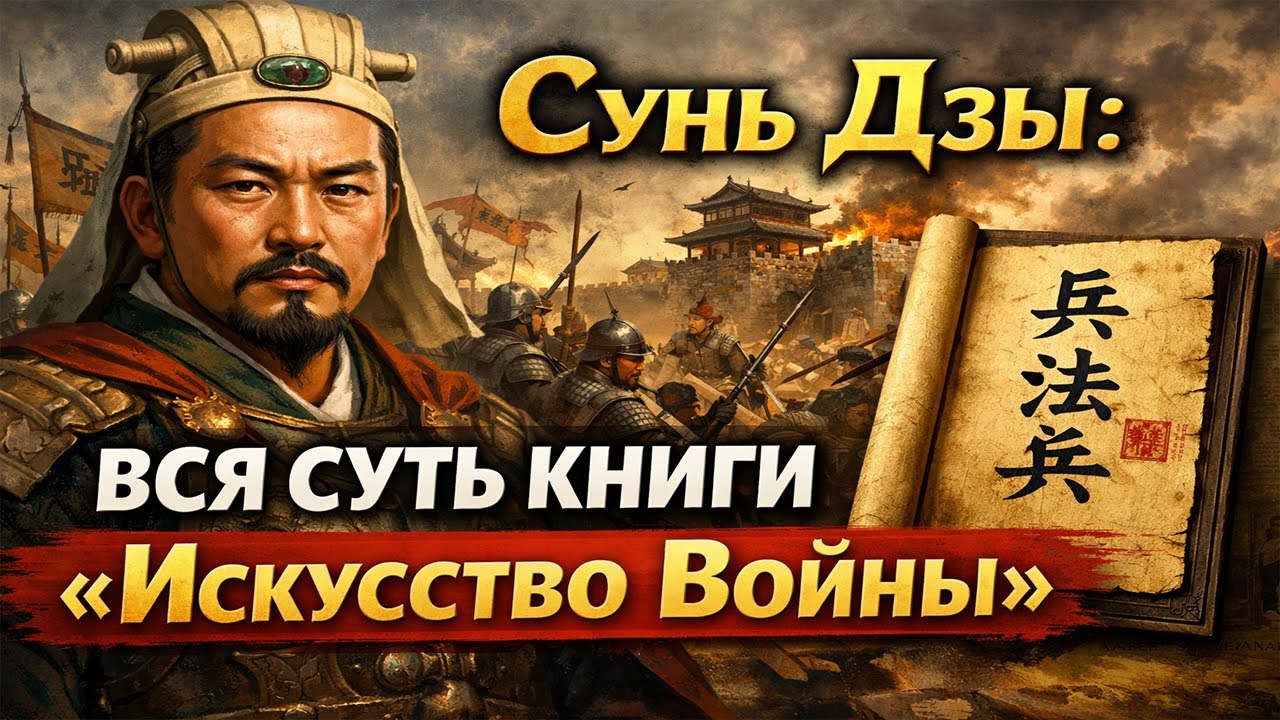 Сунь Дзы: вся суть книги «Искусство войны» (Субтитры)