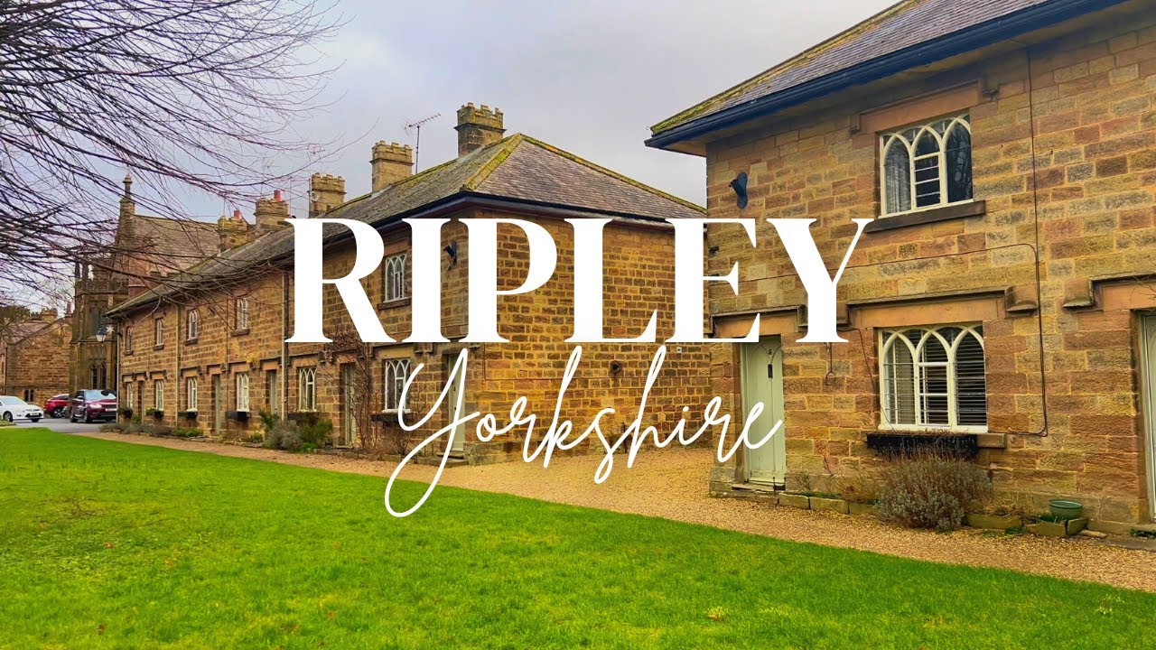 RIPLEY | a gentle walk around a lovely Yorkshire village on a cloudy day