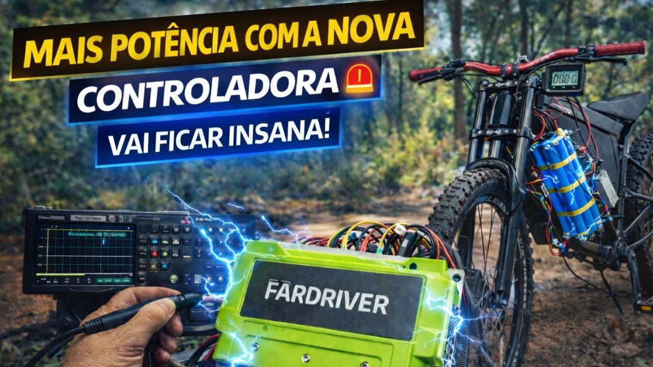 Mais Potência com a Nova Controladora Fardriver ⚡ Vai Ficar Insana!