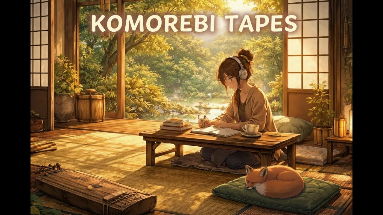 Lofi to Study to ☁️ Japanese Instrumentals | 1 Hour | Calm Ghibli Atmosphere