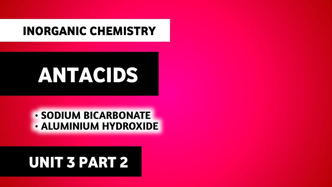 Antacids | Gastrointestinal Agents | Sodium Bi Carbonate | Aluminium Hydroxide Gel | B Pharma